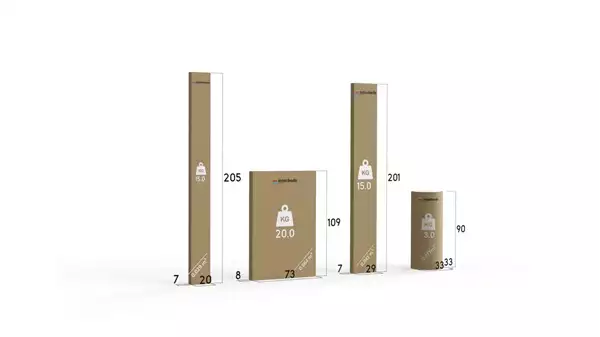 Paket för Enkel barnsäng LILI 90X200 med madrass och låda, vit