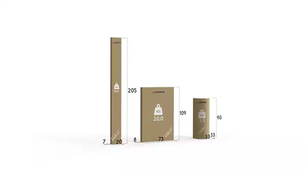 Paket för Enkel barnsäng LILI 90X200 med madrass, vit