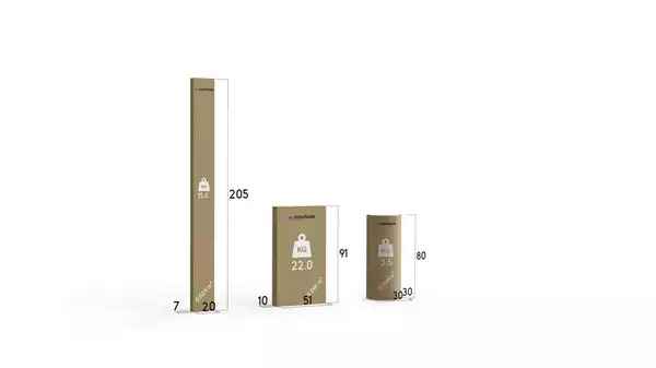 Paket för Enkel juniorsäng BARTEK 90X200 med madrass, vit