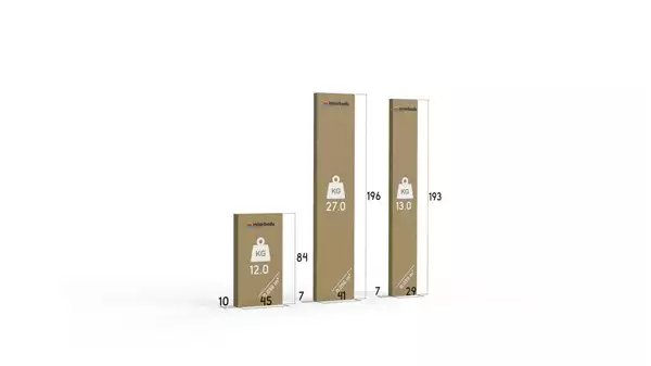 Paket för Enkel juniorsäng ERYK 80X190 med låda, vit