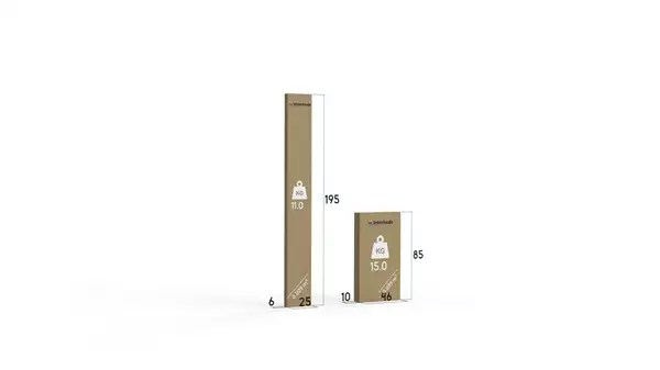 Paket för Enkel juniorsäng KUBUŚ 80X190, furu