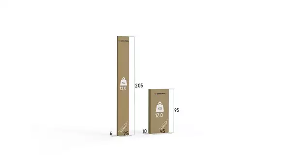 Paket för Enkel juniorsäng KUBUŚ 90X200, grafit