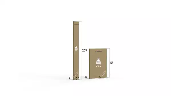 Paket för Enkel ungdomssäng LILI 90X200, vit