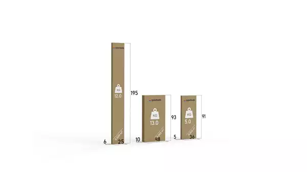 Paket för Enkel ungdomssäng RICO 90X190, vit/grön