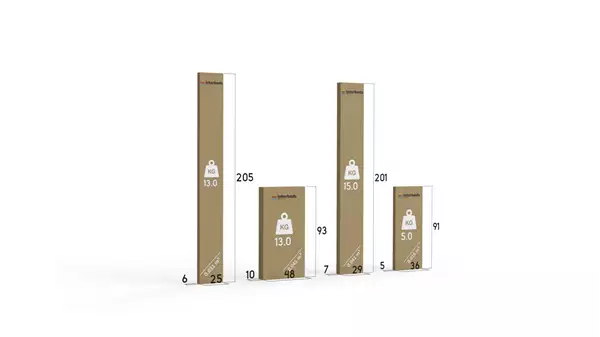 Paket för Enkel ungdomssäng RICO 90X200 med låda, grafit/blå