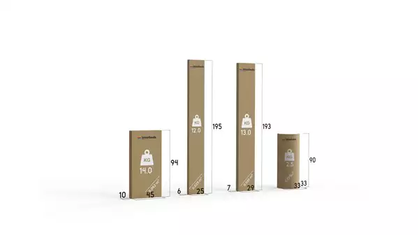 Paket för Enkelsäng för ungdom, ERYK 90X190 med madrass och låda, vit/grafit