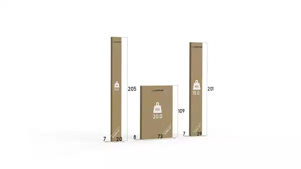 Paket för Enkelsäng för ungdom LILI 90X200 med låda, grafit/blå