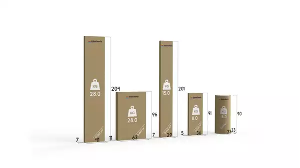 Paket för Loftsäng för ungdom RICO 90x200 med madrass och låda, furu/vit