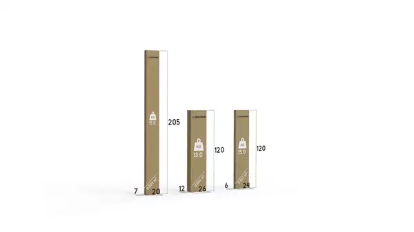 Paket för Säng DALLAS 120X200, grafit