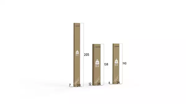 Paket för Säng DALLAS 140X200, tall