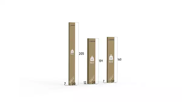 Paket för Säng DALLAS 160x200, grafit