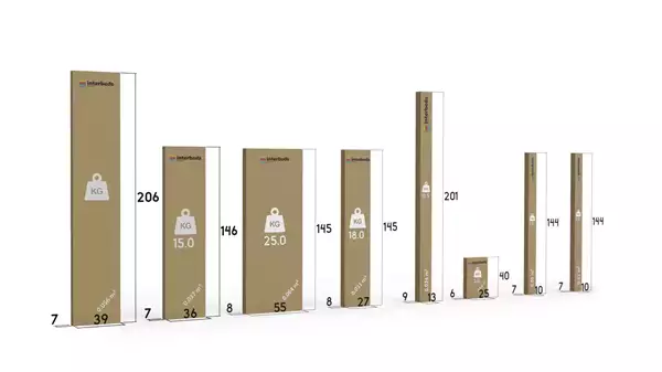 Paket för Säng LOFT 140X200 med förvaringsutrymme, av ekträ