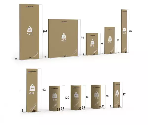 Paket för Trebäddars ungdomssäng MAX 3 120X200 med madrass och låda, vit