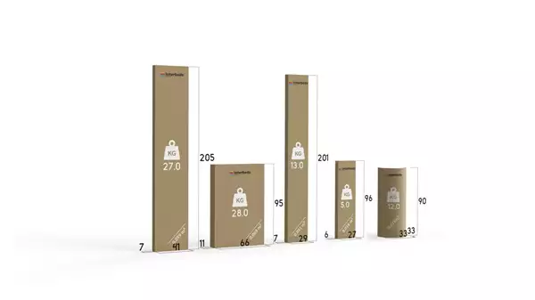 Paket för Trepersoners ungdomssäng KUBUŚ 90X200 med madrass och låda, vit