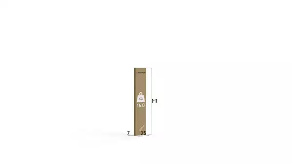 Paket för Träram för tonårssäng DALLAS 140 cm Paket för Träram för tonårssäng DALLAS 140 cm