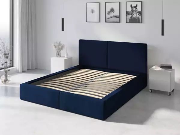Komponenter för Uppklädd säng 140x200 Hilton, bla