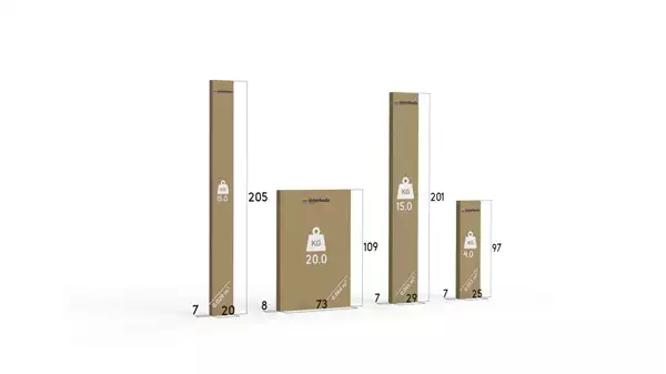 Paket för Utdragbar ungdomssäng LILI 90X200 med låda, vit