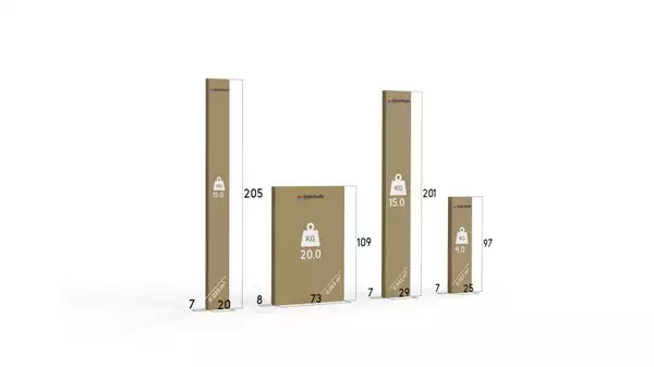 Paket för Utdragsbar barnsäng LILI 90X200 med låda, grafit/grön