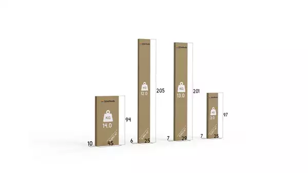Paket för Utvecklingsbar bäddsoffa ERYK 90X200 med låda, furu/rosa Paket för Utvecklingsbar bäddsoffa ERYK 90X200 med låda, furu/rosa