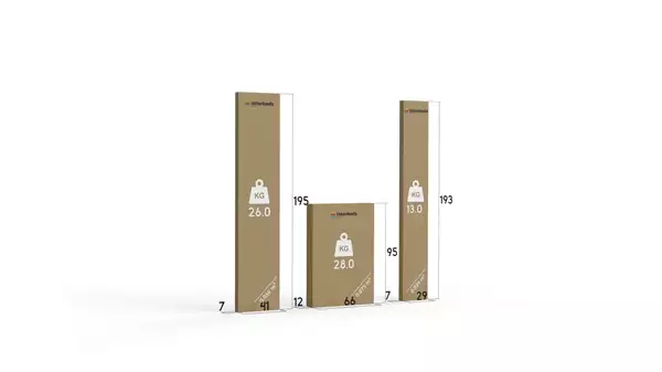 Paket för Våningssäng Ungdom KUBUŚ 90X190 med låda, furu/vit